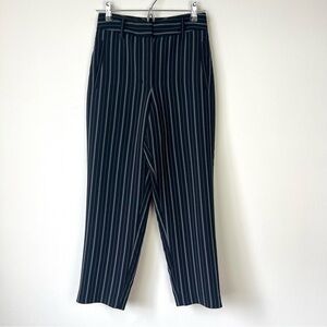 Aritzia Wilfred Jallade Stripe Crop Pants Trousers